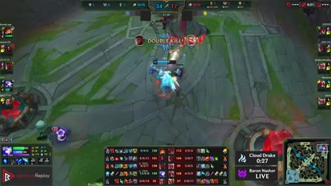 ASHE & Amumu vs EZ & Rakan (bot) adc