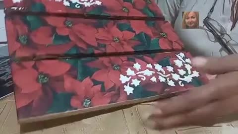 Cute craft box using cardboard- Lindo cuadro artesanal usando cartón