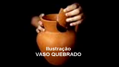 Ilustração do Vaso Quebrado