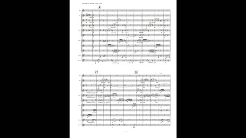 Gabriel Fauré – Prelude 4 in F Major, Op. 103 (Flute Nonet + Bass Clarinet & Contrabass Clarinet)