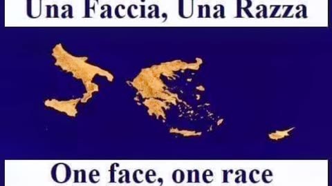 Una faccia, Una razza