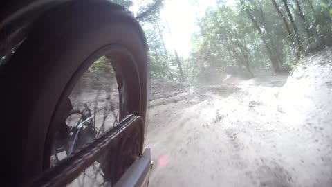 Croom OHV - Running the track in the SW corner of the park - Brooksville, Florida