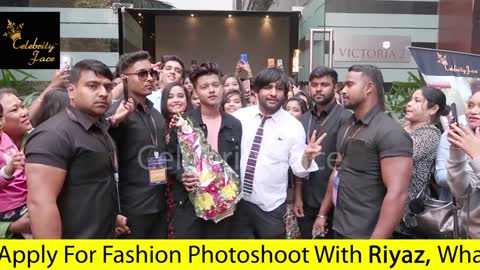 TikTok Star Riyaz First Event with Celebrity Face in Kolkata