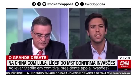 Lula é cúmplice do MST - Coppolla na CNN