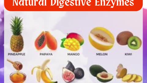 Did You Know The Foods with Natural Digestive Enzymes?