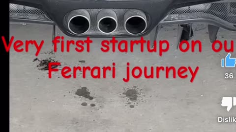 Our Ferrari Journey began with this!