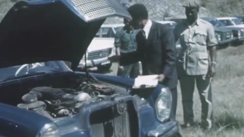 Officials Of Deposed Ethiopian Emperor Haile Selassie Government Cars Impounded By Military Regime