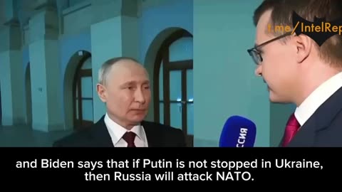 Complete nonsense - is what Russian Prez thinks of genocide Joe