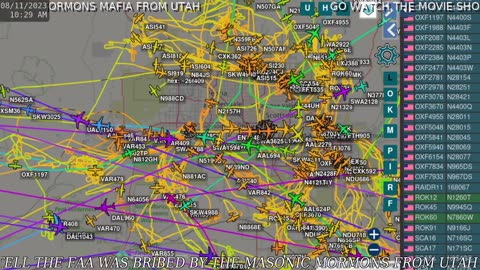 BANK OF UTAH CHINAs war on ARIZONA AIRSPACE - August 11th 2023 -