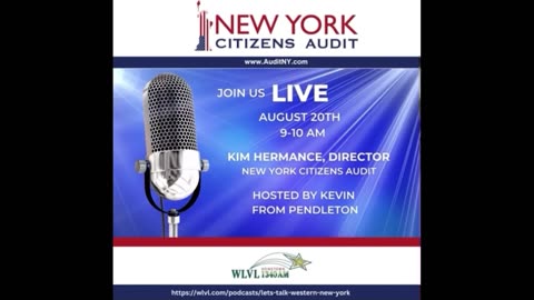 NY Citizens Audit Director Kim Hermance on Let's Talk Western New York 8-20-2023
