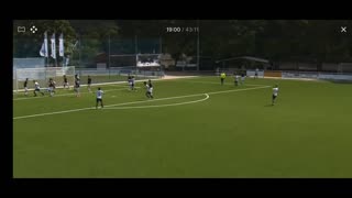 Yaya (nr 6) met Vfl 08 Vichttal tegen Wegberg Beeck en Troisdorf, voorbereiding.