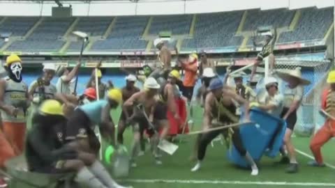 Botafogo Harlem Shake_ Brazilian football club does the Harlem Shake