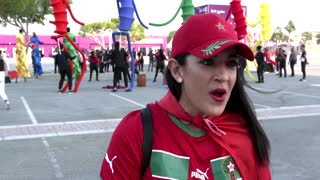 Morocco, Croatia fans proud ahead of playoff