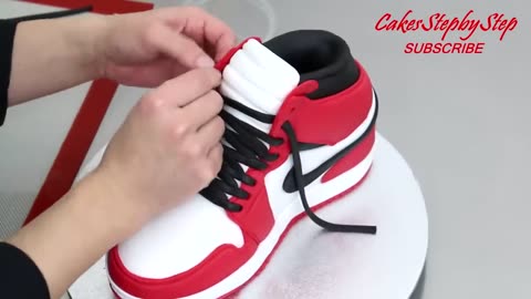 ***Air Jordan Sneaker Cake | REALISTIC Cakes***