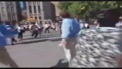 911 Brave New World - Debris At Church And Murray (Naudet Hit)