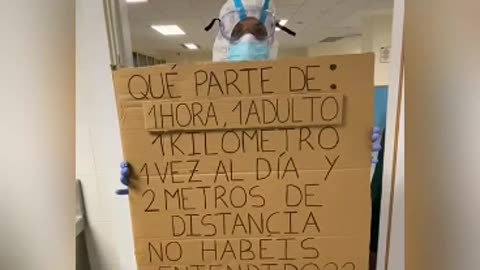 «Es duro asimilar lo que cada día graban nuestras retinas. Vamos por 26.299 muertos por COVID 19»