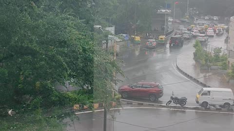Raining in bengaluru 2023