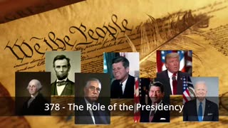 378 - The Role of the Presidency