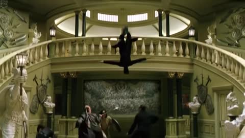 Neo vs Merovingian The Matrix Reloaded [IMAX]