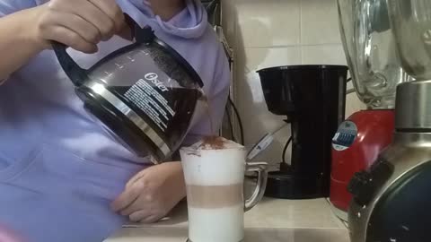 Capuchino en Casa