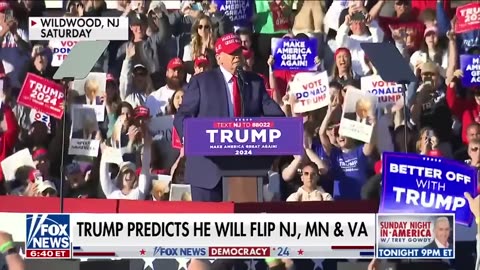 The energy is behind Trump right now Wildwood, NJ rally attendee