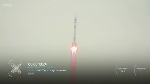 Russia's Luna_25 spacecraft crashes on moon_BBC news /