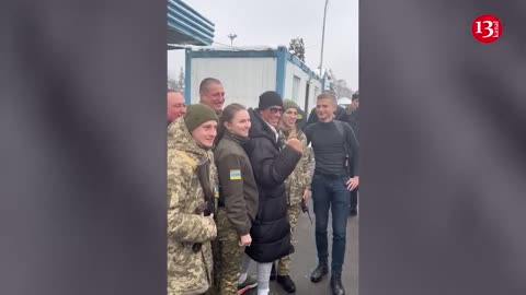 When in Ukraine, Jean-Claude Van Damme shouts, "Glory to Ukraine!"
