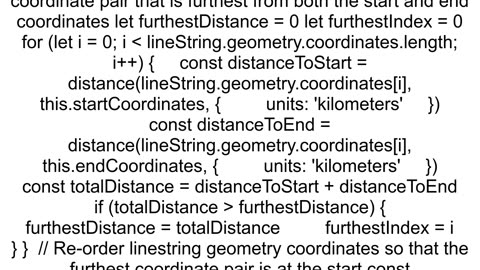 Slice circular linestring by shortest distance between 2 points