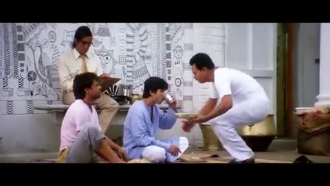 Funny scen of Shahid Kapoor and rajpal Yadav in Chup Chup ke movie