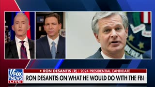 DeSantis Promises To Remove FBI Director Christopher Wray If Elected