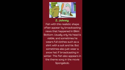 These 10 Characters in SpongeBob Have Appeared But Rarely Noticed