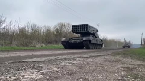 Ukraine War - Russian Heavy flamethrower systems "Solntsepyok"