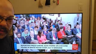 The press, press Jean-Pierre over Cocaine