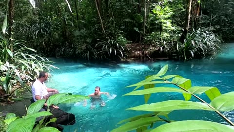 The clearest river in the world is in Indonesia II Kalibiru