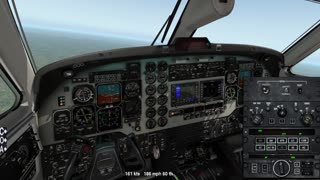 the Beechcraft B1900 - Xplane 11.55 - More ILS in Florida - Hola Miami -