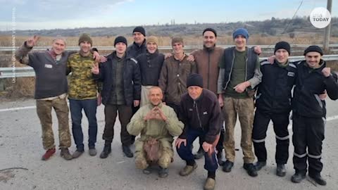 More than 100 Ukrainian soldiers return following Russia prisoner deal | USA TODAY
