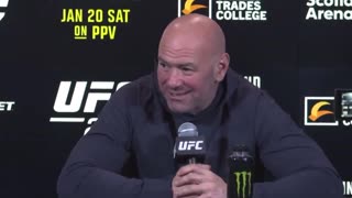 Dana White Stands Up For The First Amendment: "Free Speech, Brother"