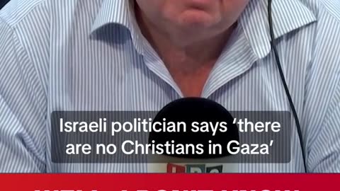 ‘There are no Christians or churches in Gaza,’