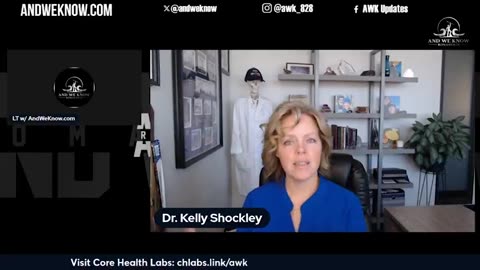 3.4.24: LT W/ DR. KELLY SHOCKLEY: SYSTEM CREATED TO TAKE CONTROL OF YOUR HEALTH. PRAY!