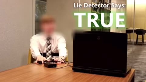 The Time Traveler takes a lie detector test, Watch What About To Happen🥶