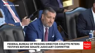 Ted Cruz SCORCHES Biden Prison Chief Over Housing Men In Women's Prisons