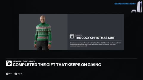 Hitman 3 The Cozy Christmas Suit - 2 min Unlock Guide