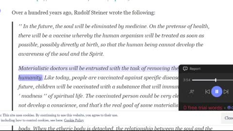 Bill Gates' God gene vaccine & Rudolf Steiner's prophecy ...