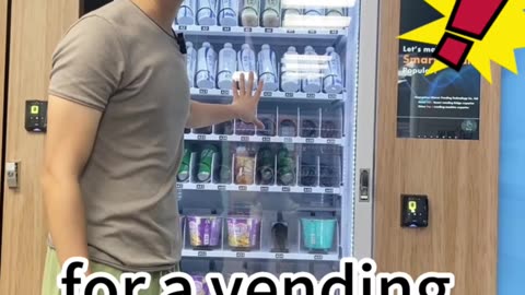 smart spiral vending machine for sale