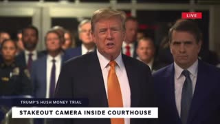 Trump Statement at Stormy Daniels Hush Money Hoax Trial - 05.21.2024