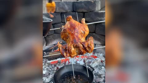 Rotisserie Chicken with Spicy Cilantro Mayo