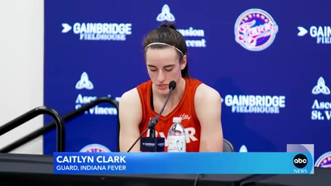 Caitlin Clark and Angel Reese face off on the WNBA stage ABC News