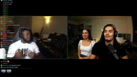 SNEAKO Invites Rumble Wifey LIVE On Stream! (FULL STREAM)