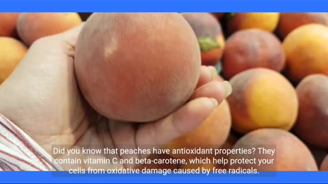 "Top 5 Incredible Benefits of Peaches | #WellnessWednesday