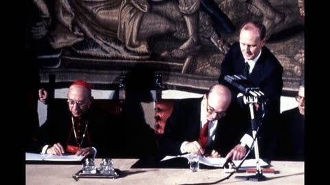 Il nuovo concordato di Bettino Craxi (Repubblica Italiana) e Chiesa romana del 18 febbraio 1984 DOCUMENTARIO L'accordo di Villa Madama fu un accordo politico stipulato in sostituzione dei patti lateranensi di Benito Mussolini